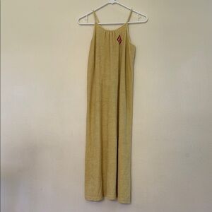 The Animals Observatory long yellow terry dress size 12 yrs